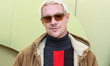 American DJ Diplo (Thomas Wesley Pentz) arrives at the Versace Fall/Winter 2023 Fashion Sh...
