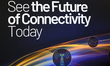 A banner reads See the Future of connectivity Today with 5G and wifi anthena symbols, disp...