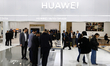 The Huawei logo, the Chinese multinational technology corporation, and second-largest tele...