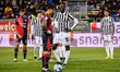 Diomande Yann Cedric Gondo of Ascoli Calcio, Gianluca Lapadula of Cagliari Calcio during t...
