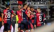 Marco Mancosu of Cagliari Calcio, Esultanza, Joy After scoring goal, during the Italian so...