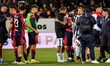 Francesco Forte of Ascoli Calcio, Gianluca Lapadula of Cagliari Calcio during the Italian...
