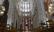 A general view of the inside of the Saint Peter Cathedral in Beauvais.Picardy region, Fra...