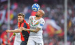Alessandro Vogliacco (Genoa) - Bruno Martella (Ternana) during the Italian soccer Serie B...