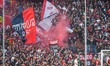 supporter's Genoa during the Italian soccer Serie B match Genoa CFC vs Ternana Calcio on M...