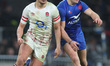 L-R England's Marcus Smith and Antoine Dupont of France during the 2023 Six Nations Champi...