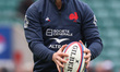 Thomas Ramos of France during the 2023 Six Nations Championship Round Four match between E...
