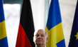 German Chancellor Olaf Scholz and Sweden Prime Minister Ulf Kristerssons
attend a press c...