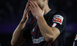 Gorka Guruzeta of Athletic Club celebrates a goal during the La Liga Santander match betwe...
