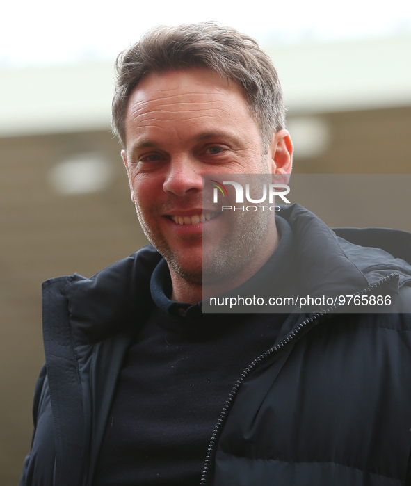 Sporting Director Kristjaan Speakman during the Sky Bet Championship match between Sunderland and Luton Town at the Stadium Of Light, Sunder...