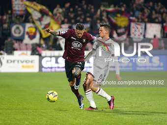 Pasquale Mazzocchi of Us Salernitana during the  Serie A match between Us Salernitana 1919 and Bologna Fc on March 18, 2023 stadium ''Arechi...