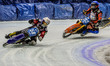 Stefan Svensson (58) (White) leads Lukas Hutla (212) (Blue) who appears to have hit a rut...