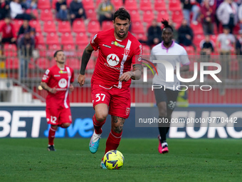 Andrea Petagna (#37 AC Monza) during AC Monza against US Cremonese, Serie A, at U-Power Stadium in Monza on March, 18th 2023.  by Alessio Morgese/NurPhoto