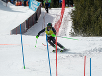 Stefano GROSS of Italy in action during Audi FIS Alpine Ski World Cup 2023 Slalom Discipline Men's Downhill on March 19, 2023 in El Tarter,...