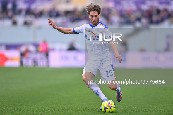 Antonino Gallo (US Lecce) during the italian soccer Serie A match CF Fiorentina vs US Lecce on March 19, 2023 at the Artemio Franchi stadium...