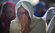 TAMAN MINI, JAKARTA, JAN-01 : Muslims pray with wisdom in the National Dhikr 2015 in Masji...