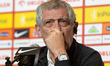 Fernando Santos during press conference before Poland vs Albania match in Warsaw, Poland o...