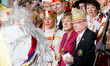 Berlin, Germany. February 18th, 2014. Orden reception of the Federal German carnival and C...