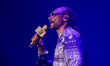 Snoop Dogg holds a concert at Max-Schmeling-Halle in Berlin, Germany on March 23, 2023. 