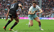 Nick David of Harlequins  during the Gallagher Premiership Rugby rugby match between Sarac...