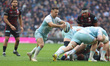 Danny Care of Harlequins during the Gallagher Premiership Rugby rugby match between Sarace...
