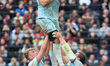 Dino Lamb of Harlequins during the Gallagher Premiership Rugby rugby match between Saracen...