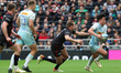 Marcus Smith of Harlequins during the Gallagher Premiership Rugby rugby match between Sara...