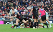 Alex Davies of Saracens  during the Gallagher Premiership Rugby rugby match between Sarace...