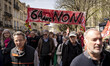 Protest In Bordeaux Against The Macron's Pension Reform on this new day of national strike...