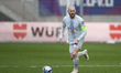 Aron Gunnarsson in action during the UEFA EURO 2024 qualifying round group J match between...