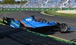 

Nikita Bedrin of Switzerland is sitting in his Jenzer Motorsport car during the Formula...