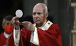  Cardinal Carlos Aguiar Retes at the ''Palm Sunday'' mass at the Metropolitan Cathedral on...