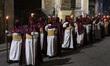 Night procession known as Procession of the Holy Christ of Peace, organized by the health...