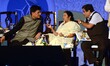 Mamata Banerjee CM West Bengal along Union Minister Nitin Gadkari and Piyush Goyal during...