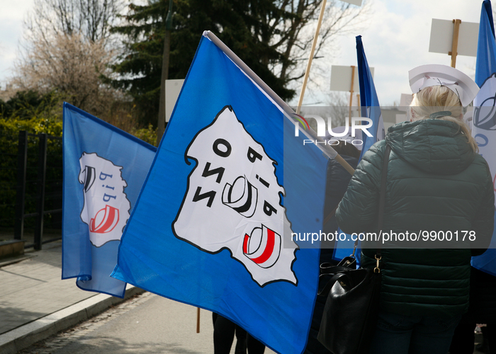Protest Of Nurses And Midwives In Krakow