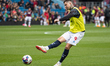 Lyndon Dykes # of Queens Park Rangers during the pre-match warm-up during the Sky Bet Cham...