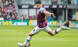 Anass Zaroury #19 of Burnley F.C during the Sky Bet Championship match between Burnley and...