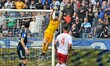 Nicolas David Andrade (Pisa) saves during the Italian soccer Serie B match AC Pisa vs SSC...