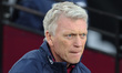 West Ham United manager David Moyes  during English Premier League soccer match between We...