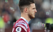 West Ham United's Declan Rice during English Premier League soccer match between West Ham...