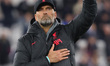 Liverpool manager Jurgen Klopp   after  English Premier League soccer match between West H...